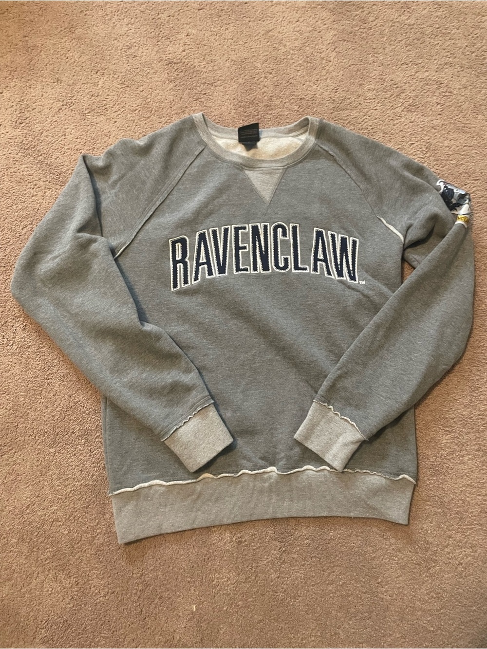 Ravenclaw Pullover Crewneck Sweatshirt - Gray